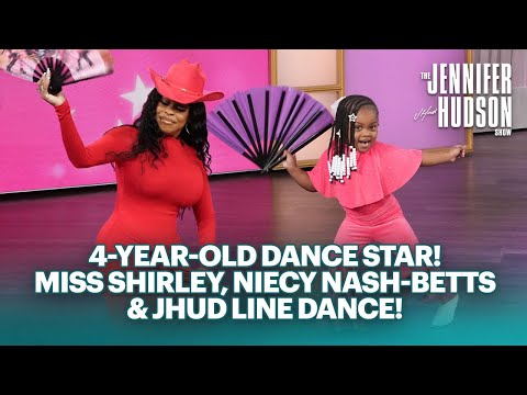 4-Year-Old Miss Shirley Stuns JHud & Niecy Nash-Betts with Her Line Dancing! img