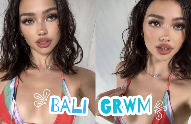 Bali Glowy GRWM | Caerynn Davies img